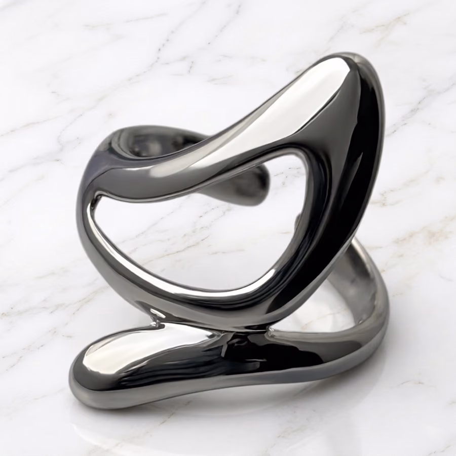 Апстрактна Контура  ( Sculptural Openwork Ring)
