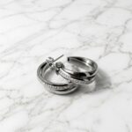 Сребрена испреплетеност (Infinity Orbit Earrings)